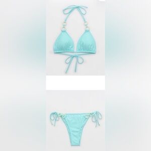 aerie Tie-String Bikini Set